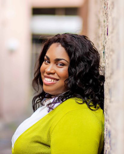 Author Angie Thomas.