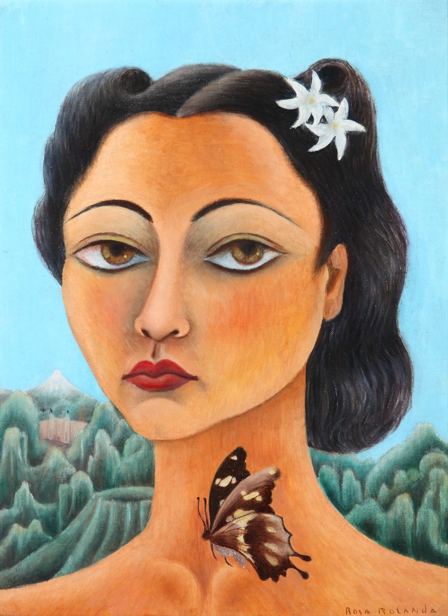 Rosa Rolanda, Self-portrait, 1939.