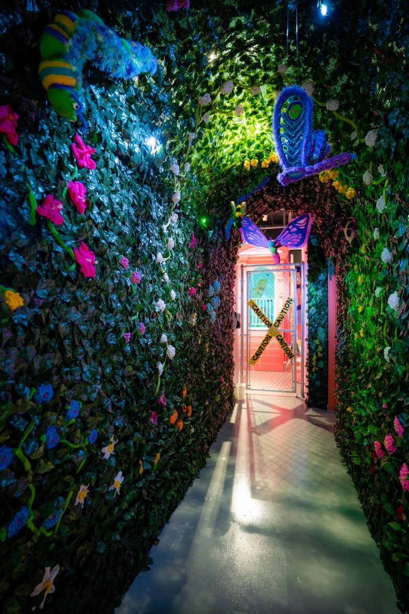 Enchanted Passage by Dallas Yarn Bombers, Photographer: TA Visuals