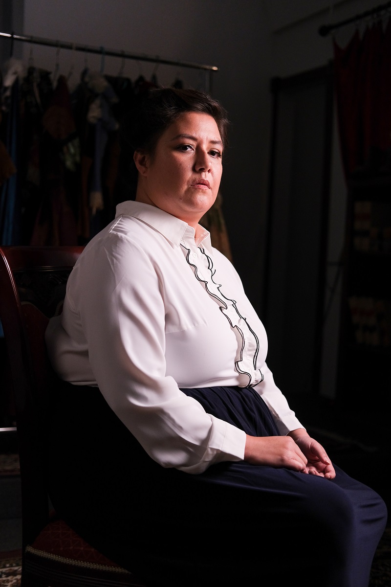 Gloria Benavides, Actor. Shakespeare and the Suffragists. Photo credit Jennifer Rogers.