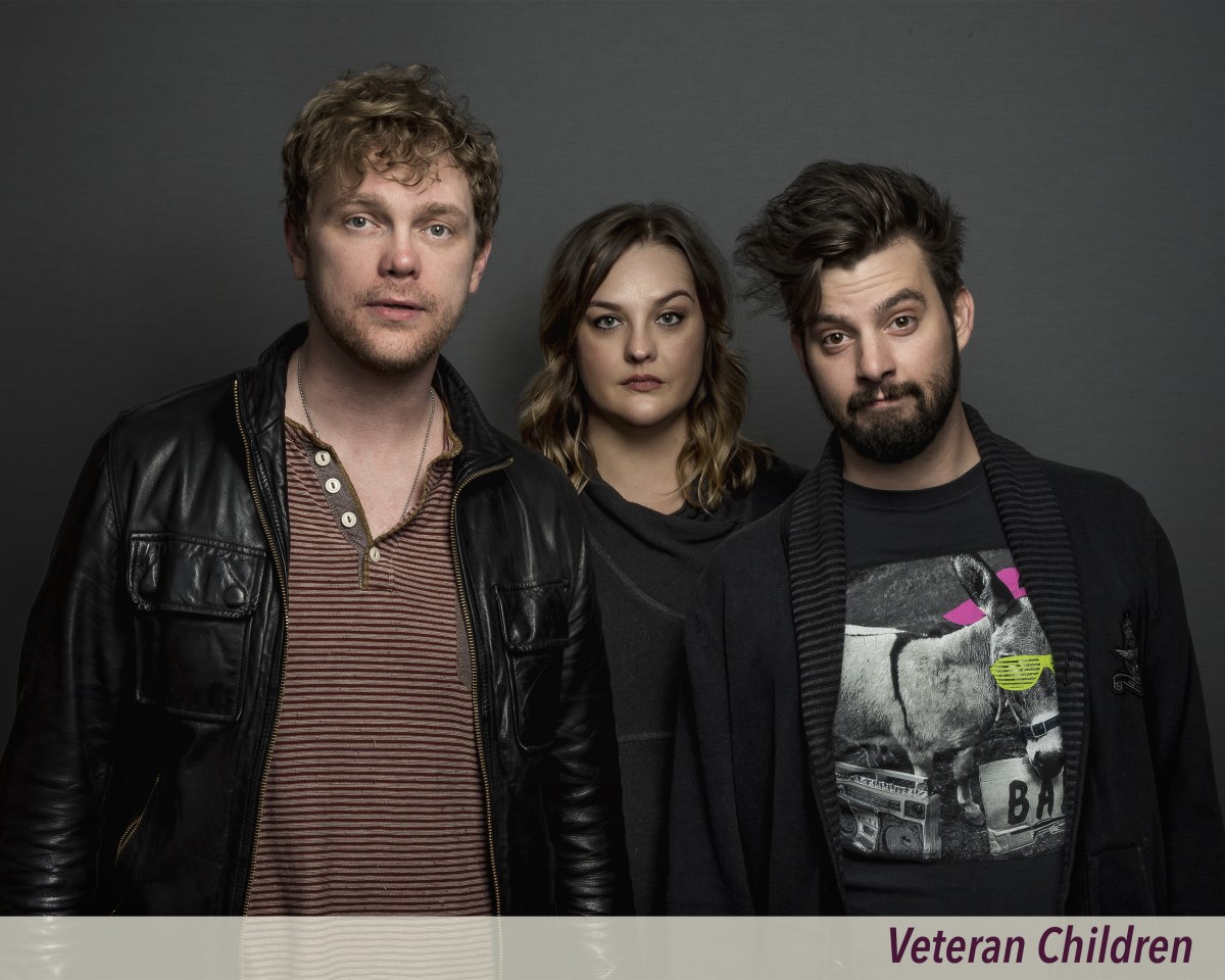 Veteran Children (l-r: Ian Ferguson, Aubrey Ferguson, Drew Wall)