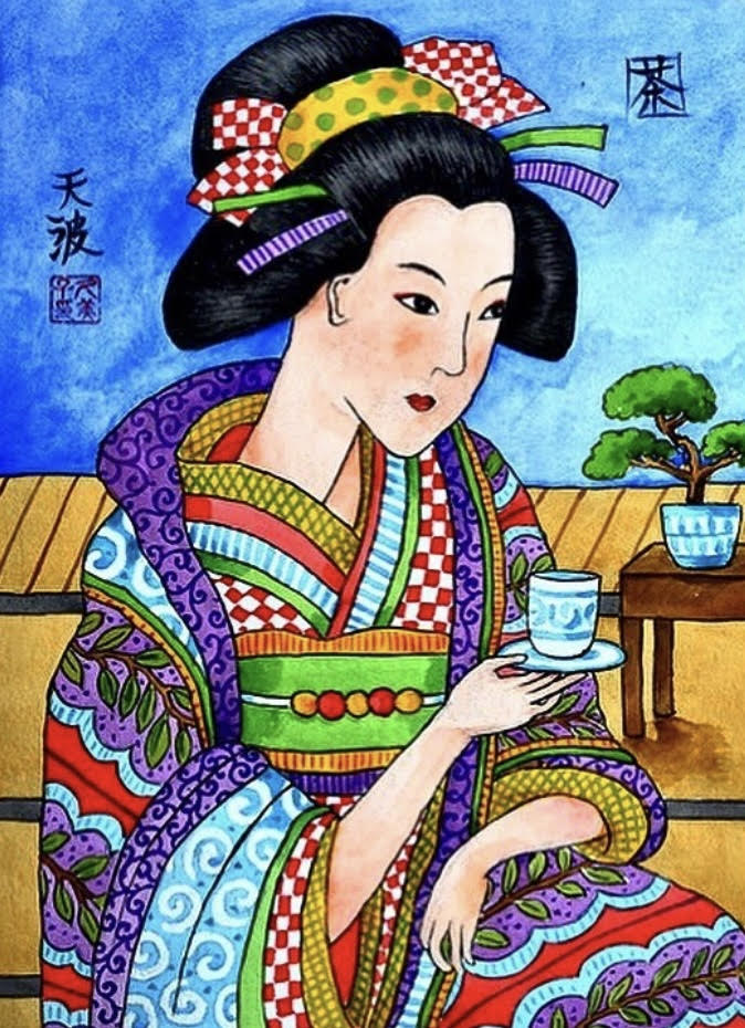 Watercolor Painting Kumiko Johnson