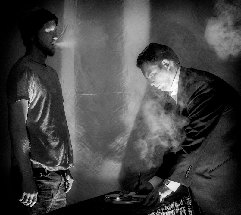 Agent Zay weighing the Holy Bone