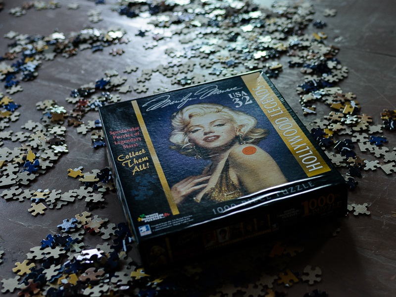Norm Diamond, Marilyn Puzzle, 2015