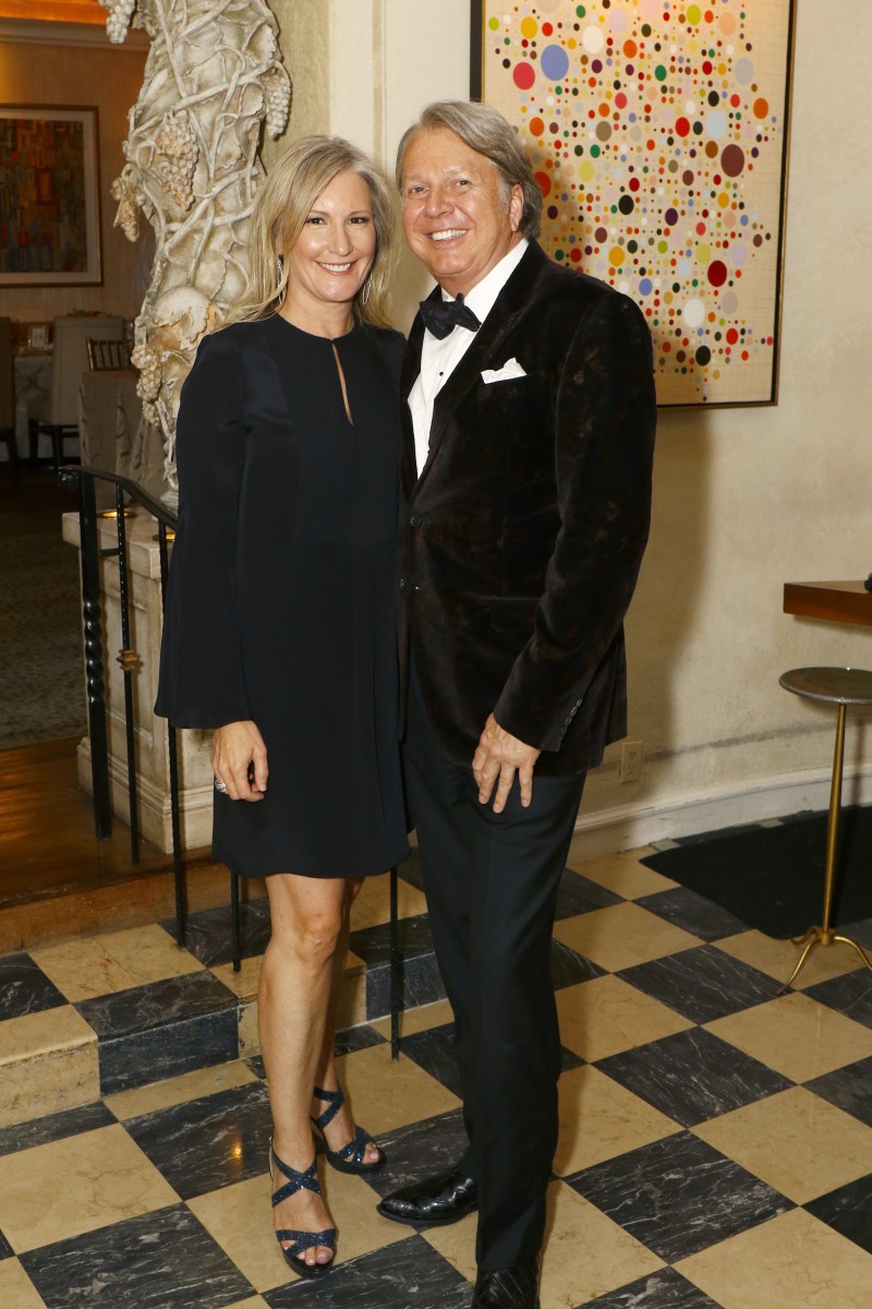 TACA 50th anniversary gala chairs are Wanda Gierhart and Dean Fearing.