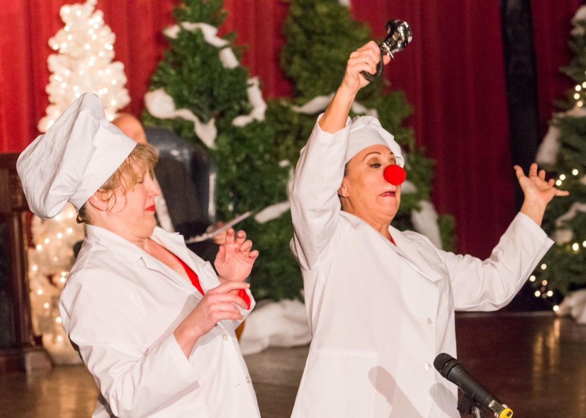 Anna Lively and Margaret Shafer Wilkerson cook up trouble the Night Before Christmas