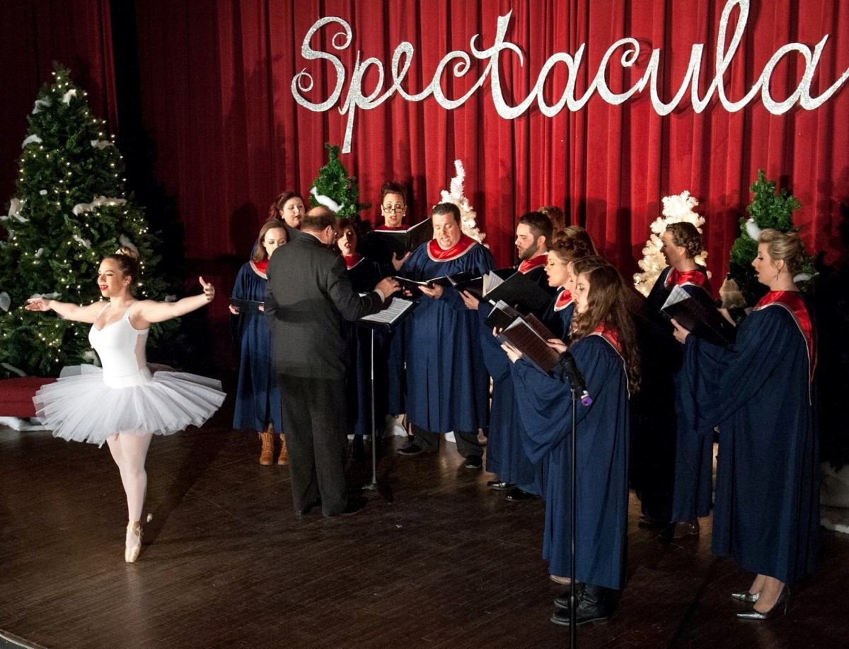 Serious choral and ballet version of The Nutcracker. Just before the nuts show up...