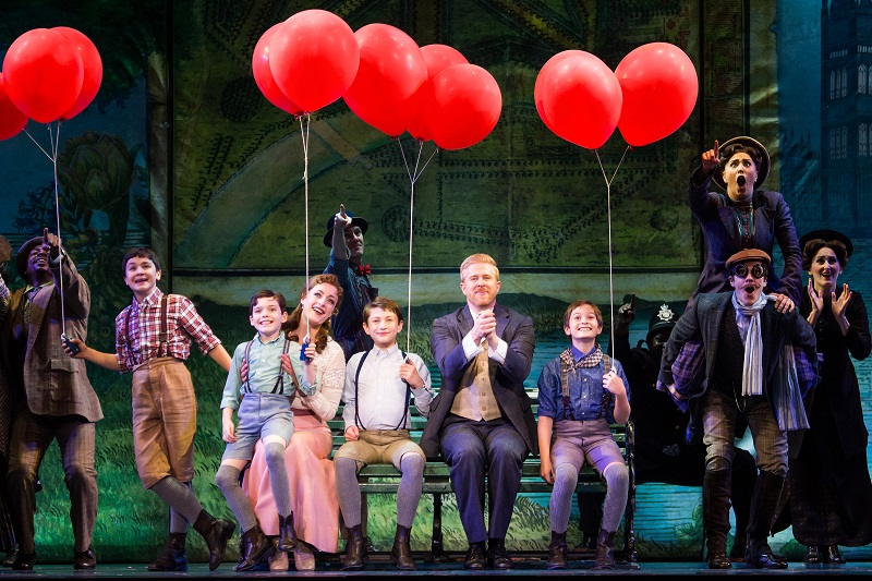 The Cast of the National Tour of Finding Neverland, Photo: Jeremy Daniel