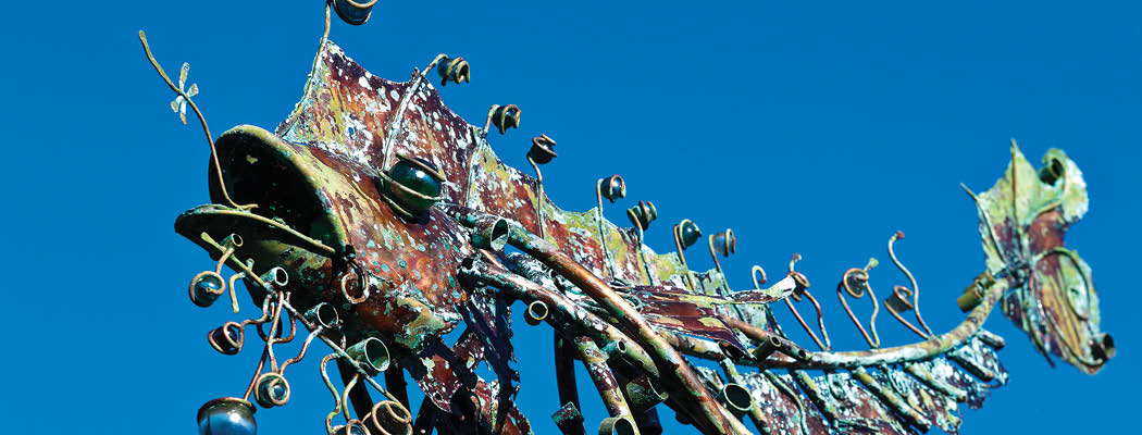 metal art by artist Randy Martin