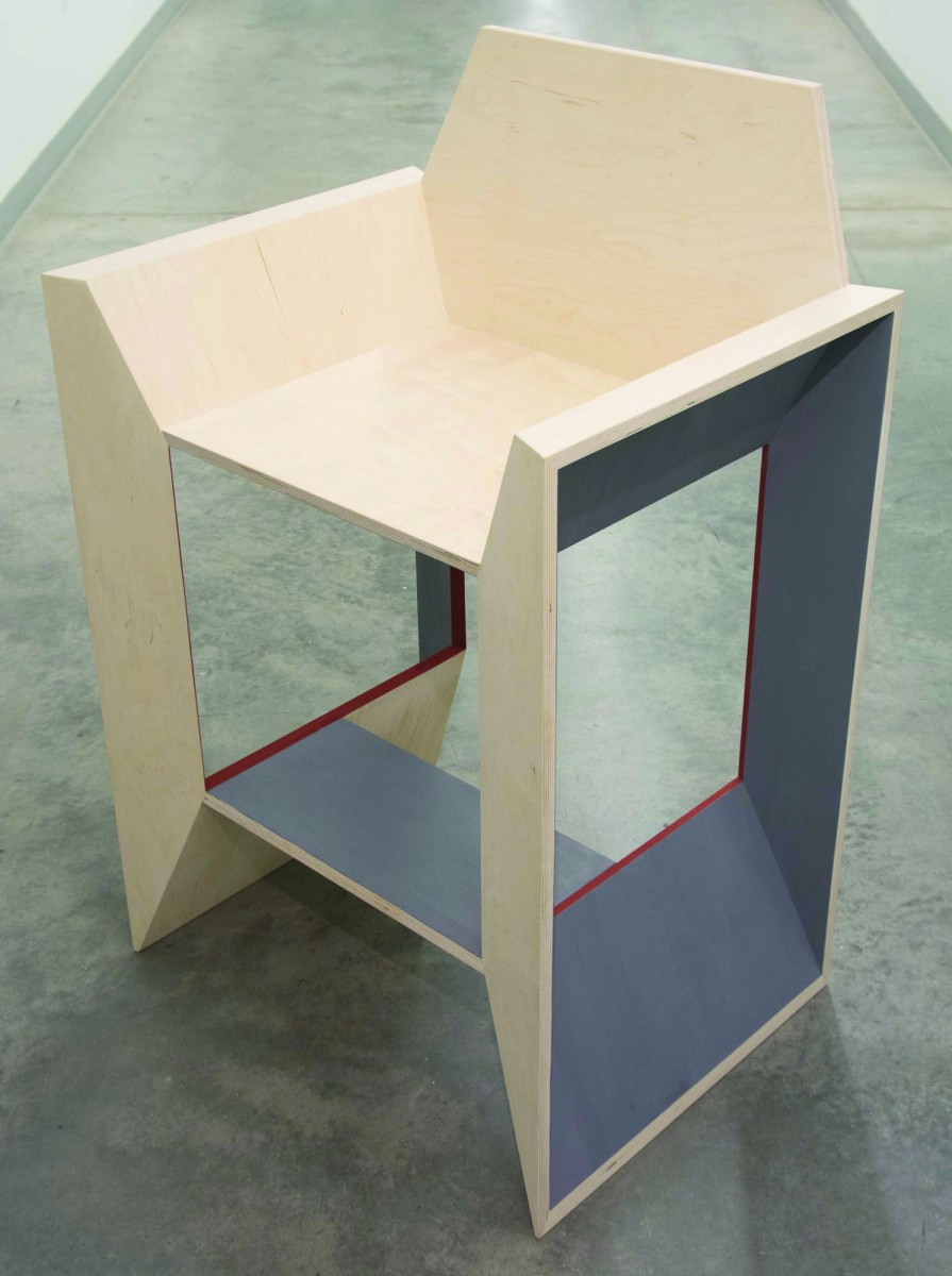 Vincent Edwards, Kubrick Chair, Wood, Materials Hard + Soft 2019 Selection