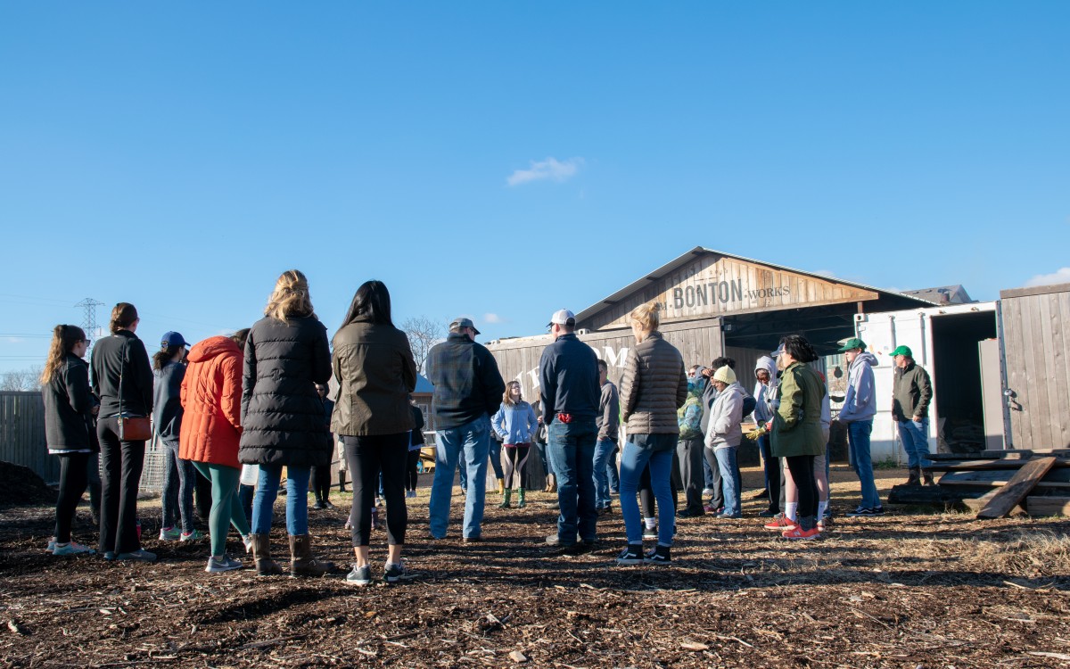 Volunteers at Service Saturday