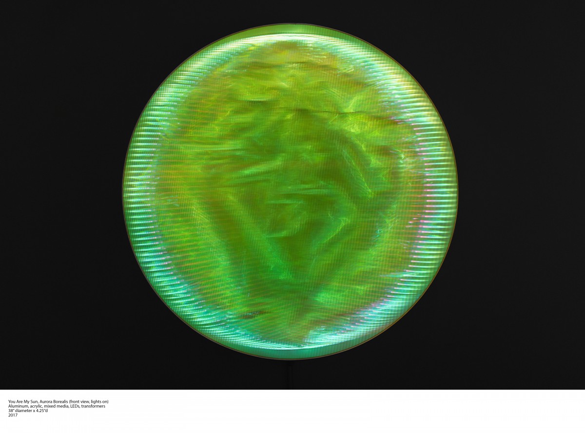 You Are my Sun/Aurora Borealis light work