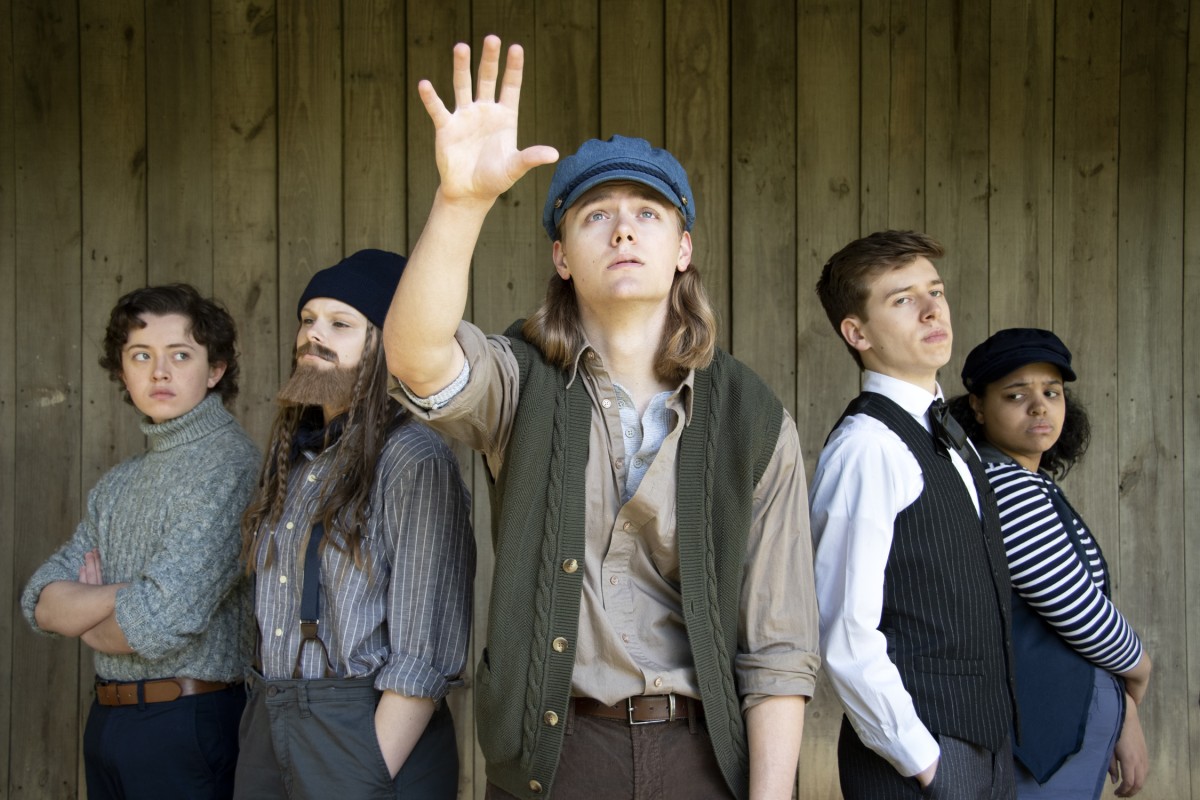 Brayden Lawrence, Olivia Hankins, Logan Beutel, Dylan Weand, and Marcy Bogner, Photograph by Jason Johnson-Spinos