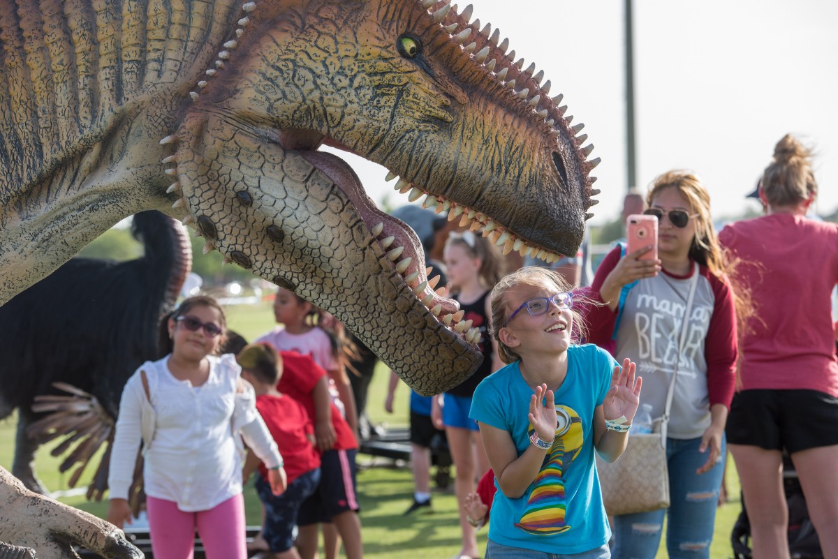 Market Street Allen USA Celebration Jurassic Zone