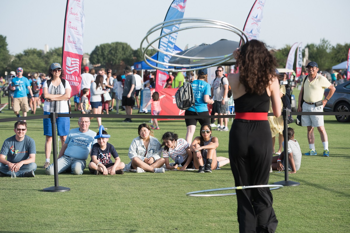 Market Street Allen USA Celebration Pop-Up Performances