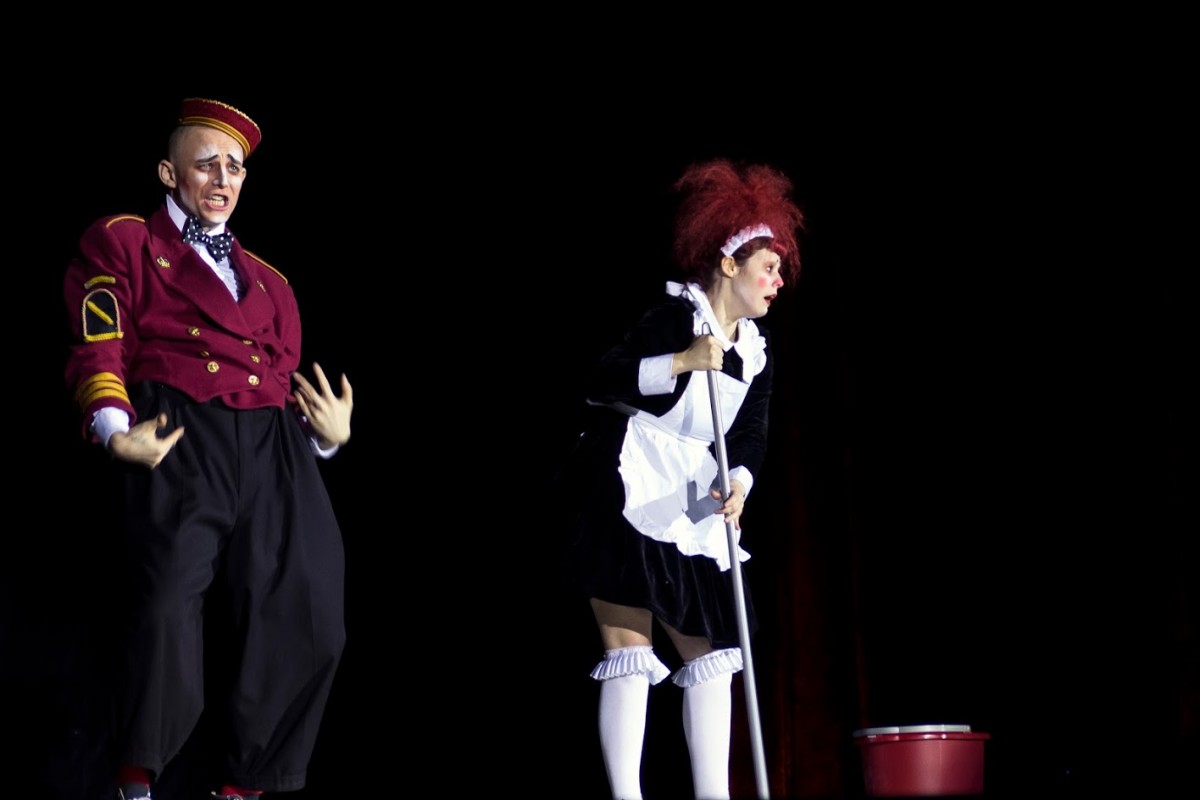 Comedians Nick and Squid