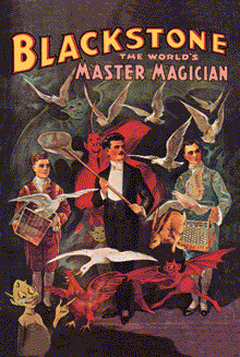 Harry Blackstone magic poster, from Circle Magic,http://abcinfo.com/poster.htm