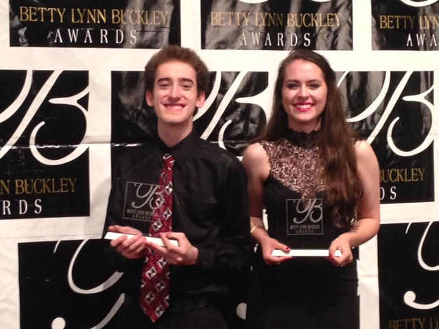 Ben Allen and Sarah Roach were awarded Best Male And Best Female Actor awards and as a result are New York City bound. Photos: Courtney Collins