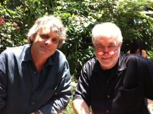 Epic director Chris Wedge (left) and screenwriter Jim Hart. Photo: Stephen Becker
