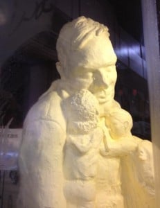 See Big Tex as you've never seen him--made of butter! (photo: Kim Whitaker)