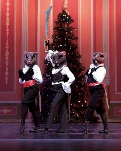 Where else but 'The Nutcracker' can you see rodents with swords? (Photo: Momentum Dance Company, Irving