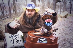 Willie Robertson of 'Duck Dynasty' celebrated a new partnership with Texas Motor Speedway. (Twitter)