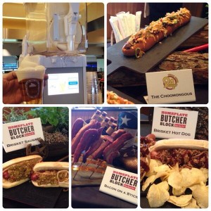 Some of the new gut-buster foods that will be served this spring at Globe Life Park in Arlington. (Photo credit: Texas Rangers/Twitter)