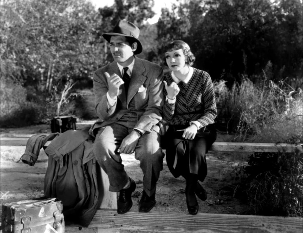 Clark Gable and Claudette Colbert each won Oscars for It Happened One Night.