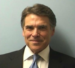 rick perry booking photo