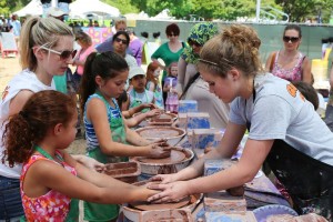 Throw some mud at the Cottonwood Art Festival. Photo: Cottonwood Art Festival 