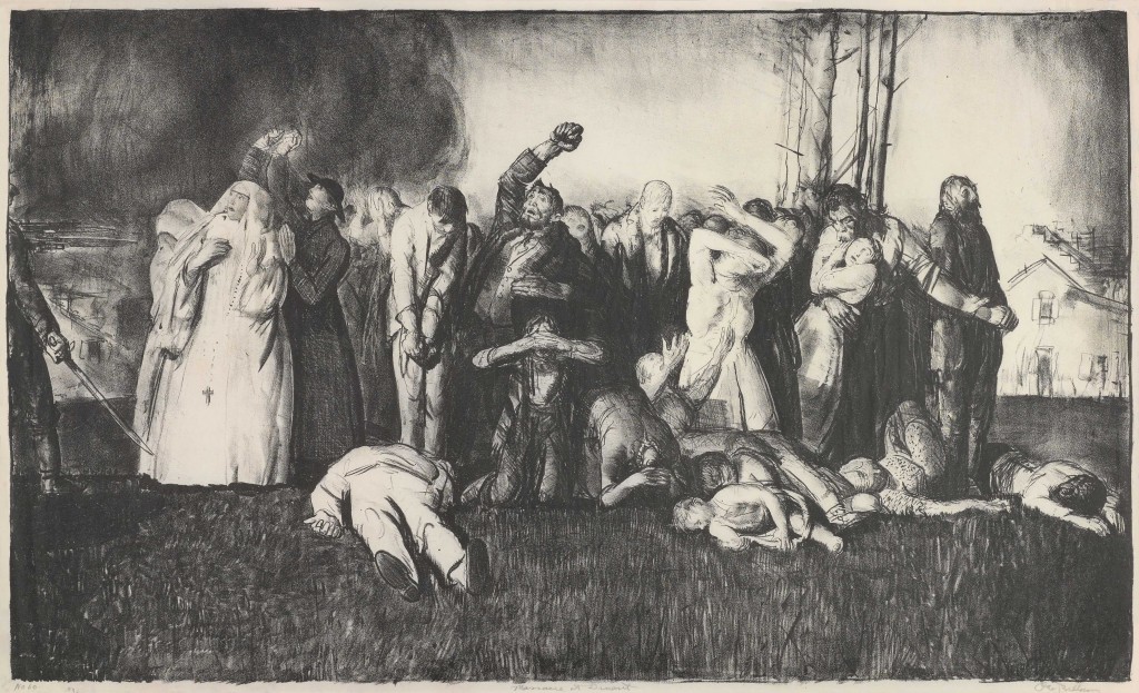 Village Massacre, George Bellows