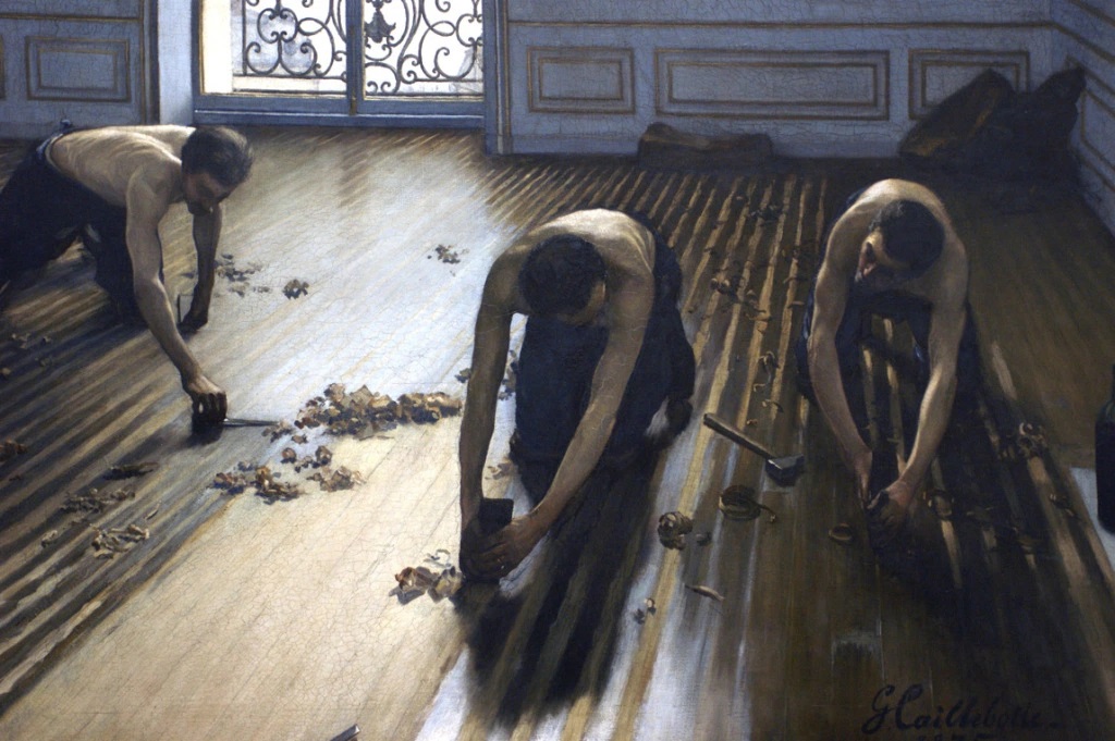 Gustave Caillebotte, The Floor Scrapers (Parquet Planers) (1875)