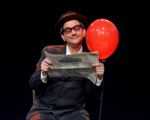 An unlikely friendship is explored in 'Balloonacy' at the Dallas Children's Theater. photo: DCT