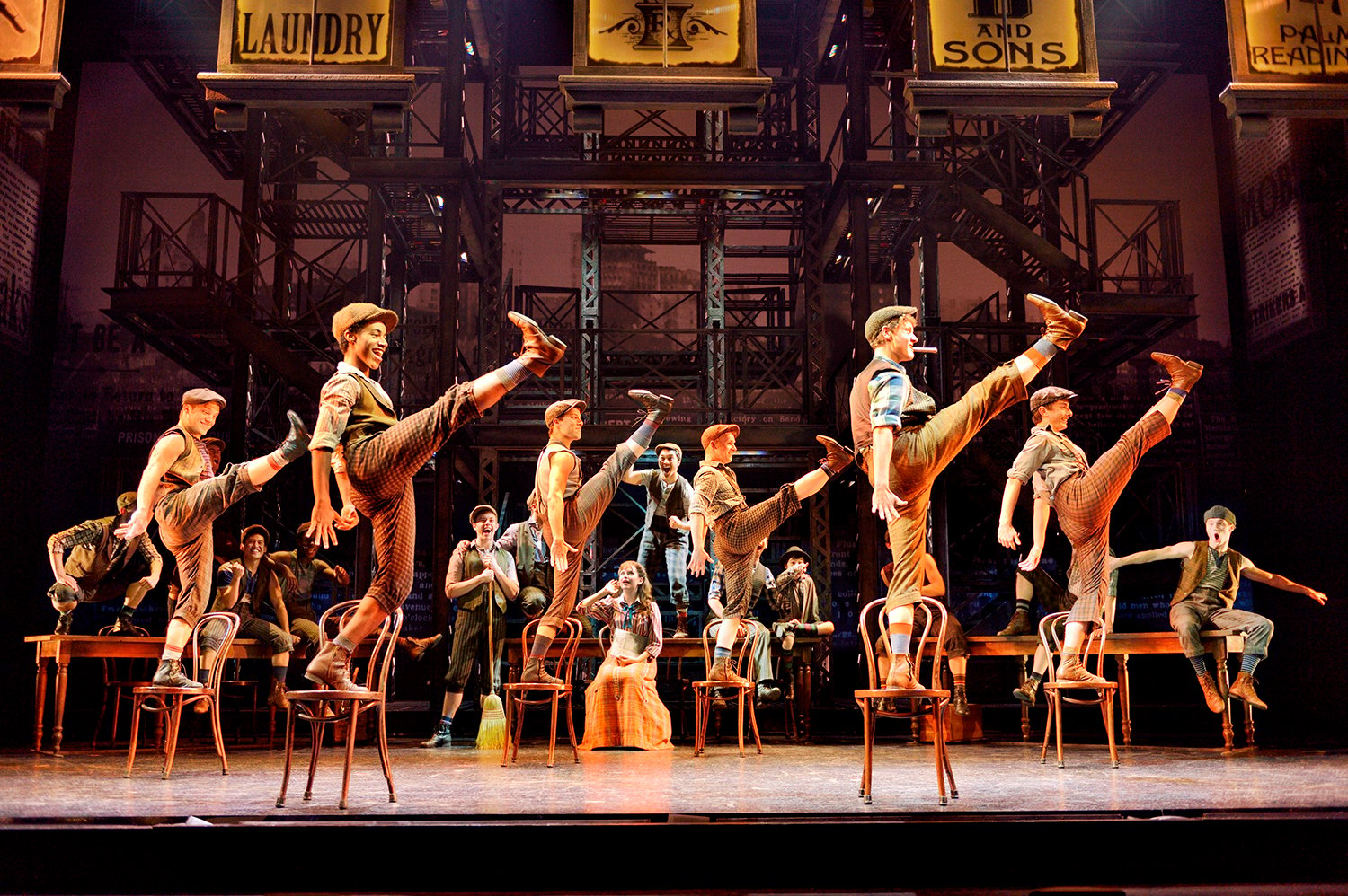 Newsies Takes Over The Winspear With A New Female Character Art Seek Arts Music Culture For North Texas