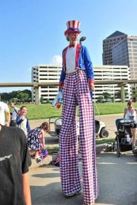 C'mon out and say 'howdy' to Uncle Sam at Irving's Independence Day Celebration. Photo: City of Irving
