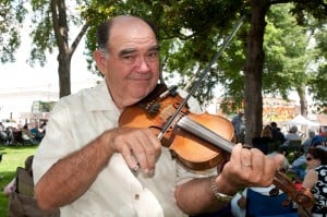 Jim Chancellor - one of the judges for the 508 Park Fiddle Contest presented by The Museum of Street Culture. Courtesy: Alan Govenar