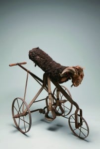 ìThe Royal Bumperî mechanical goat, ca. 1910 DeMoulin Bros. & Co. Mixed media, 44 × 54 × 37 in. Webb Collection