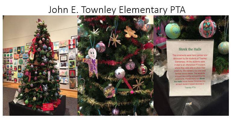 John E. Townley Elementary's submission inspired by "Shrek the Halls."