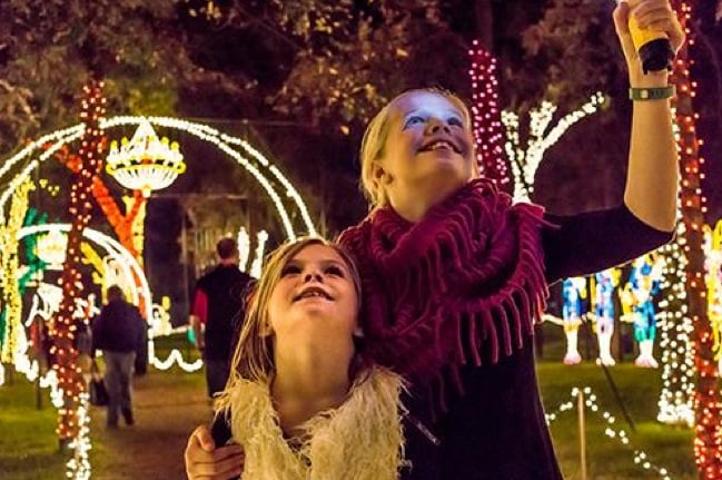 Everyone loves Christmas lights. Photo: Prairie Lights