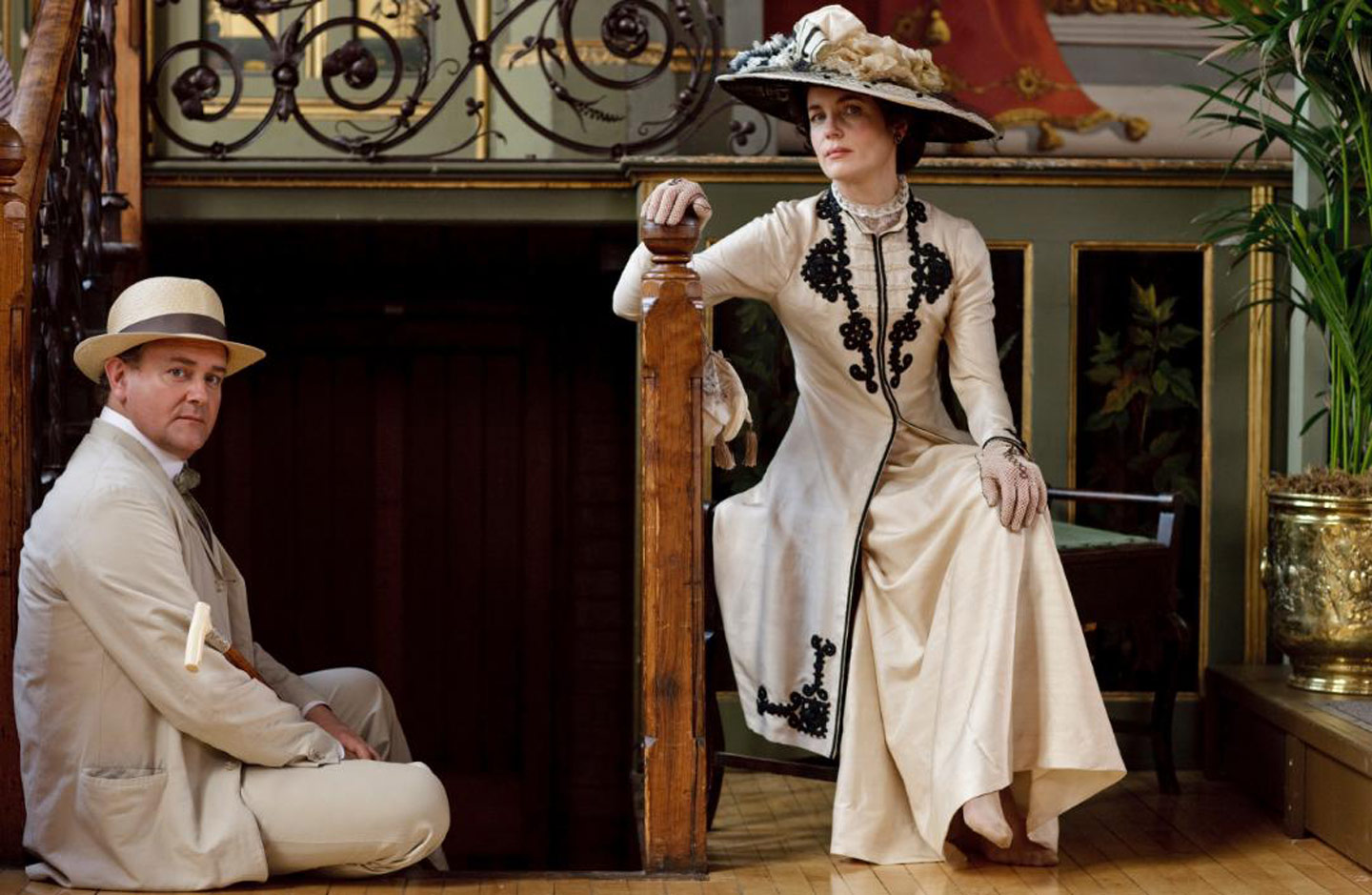 Lady Crawley’s “Downton Abbey” character was based on the ladies of America’s Gilded Age. 