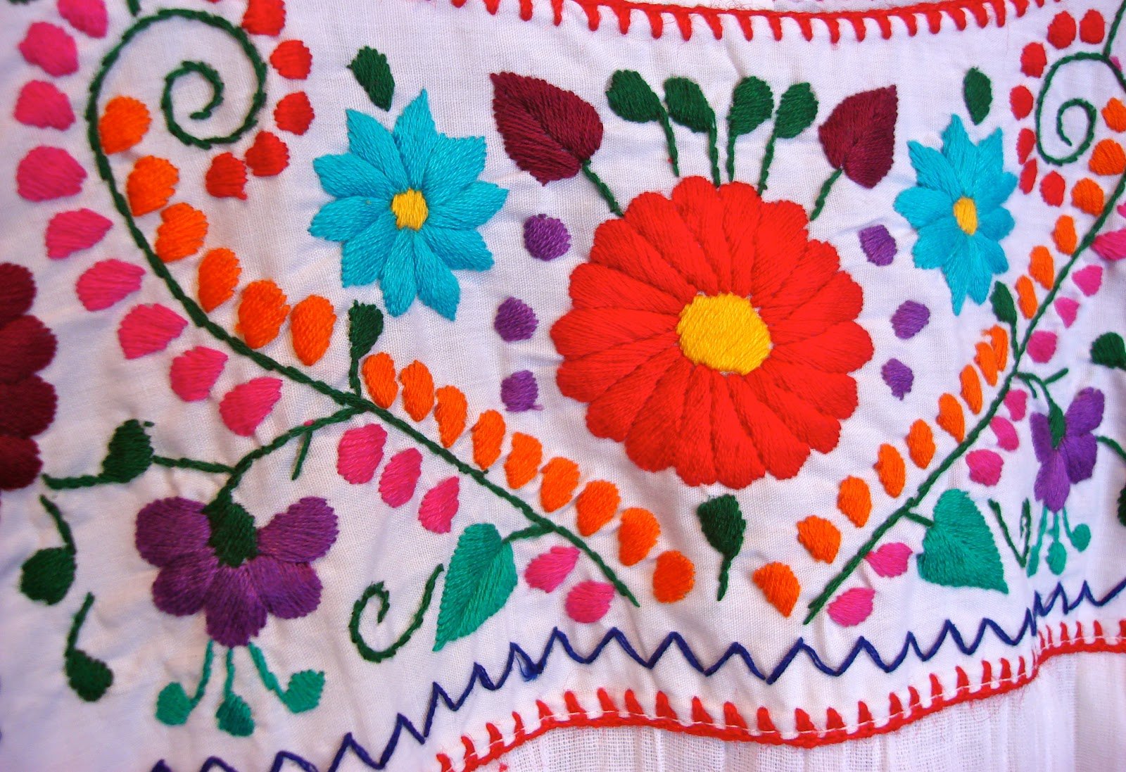 Learn the art of embroidery at an Open Arts Studio class. Photo: St. Matthew's Cathedral Arts