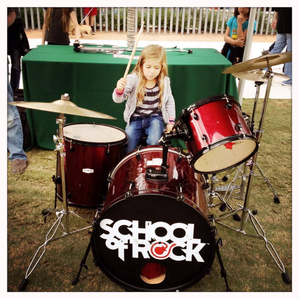 Try out your musical skills this weekend at Klyde Warren Park. Photo: School of Rock