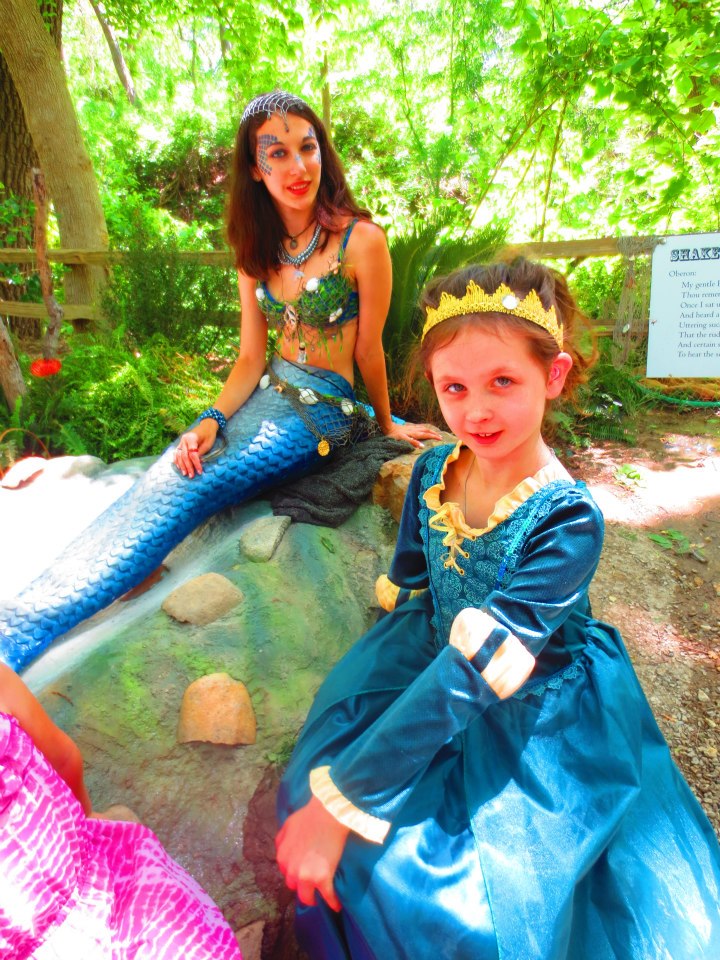 Make a new friend at the Scarborough Renaissance Festival. Photo: Therese Powell