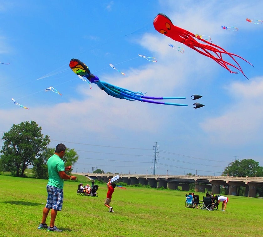 Catch the wind at the 2016 Trinity River Wind Festival. Photo: Therese Powell