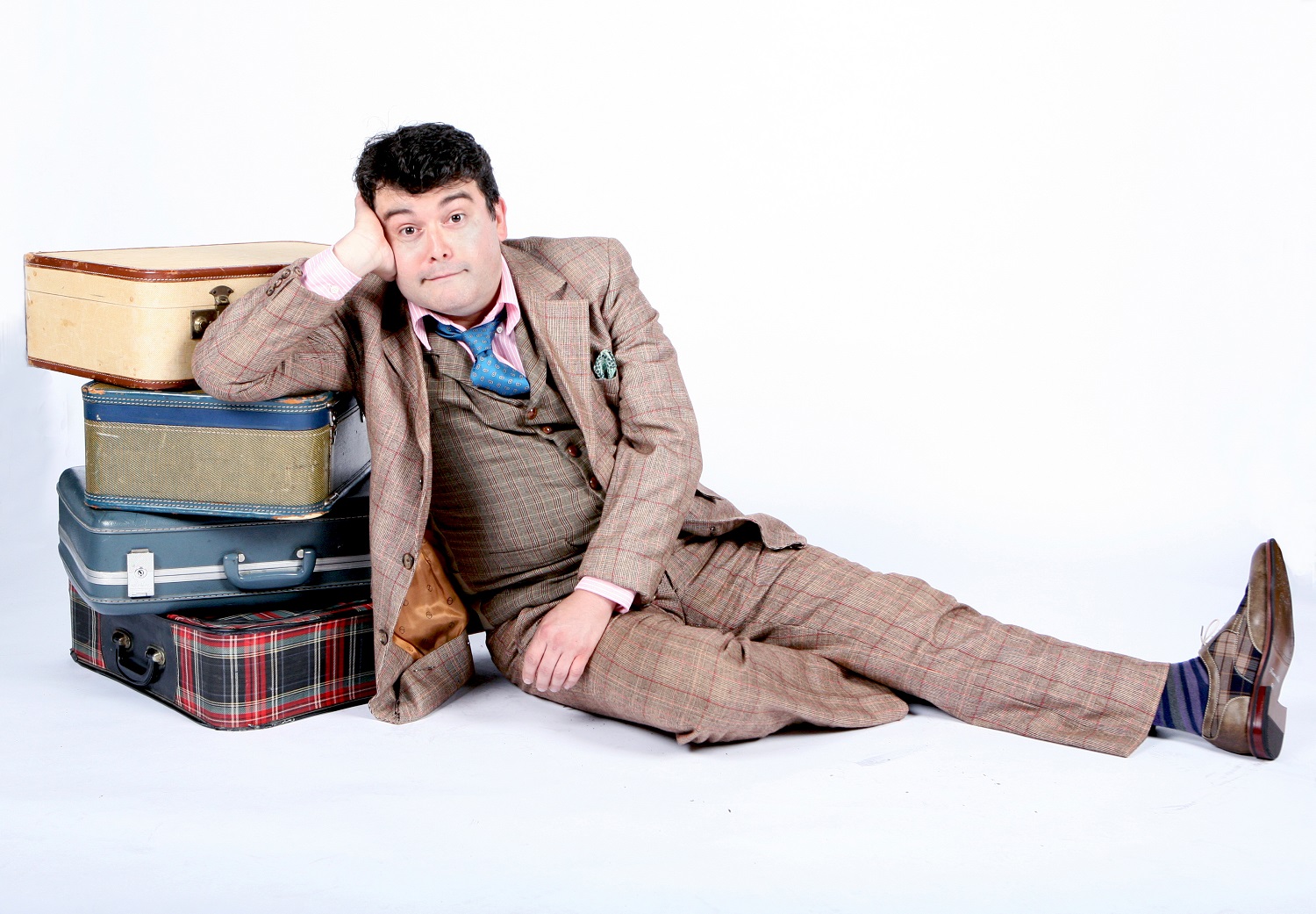 Brian Gonzales in "One Man, Two Guvnors" Photo: Kelsey Leigh Ervi 