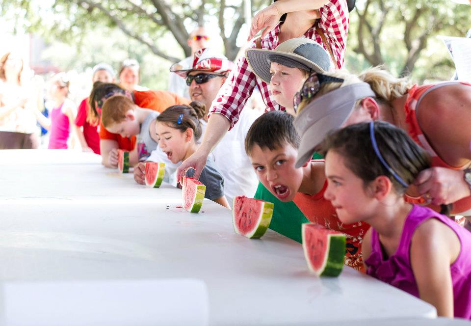 Are you the fastest watermelon eater in the west? photo: 