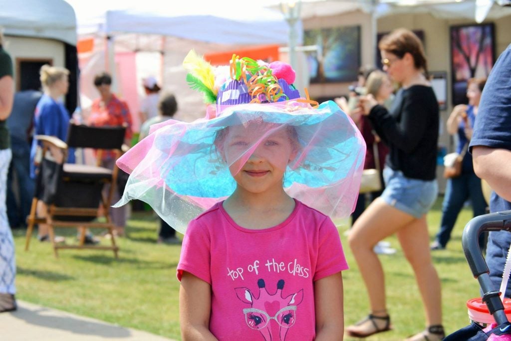 Make your own chapeau at the Cottonwood Art Festival. Photo: Cottonwood Art Festival