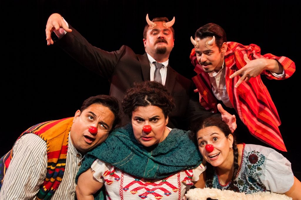 Cara Mia Theatre's 'Nuestra Pastorela is fun twist on the Nativity story. Photo: Linda Blase