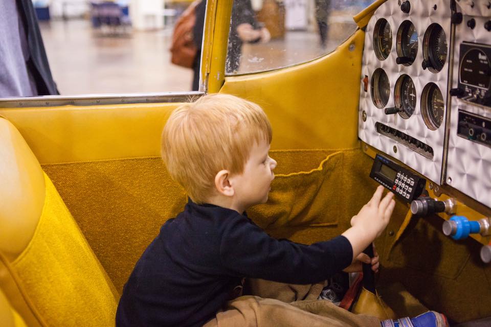 Let your imagination fly this spring break. Photo Frontiers of Flight Museum