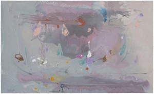 Helen Frankenthaler (1928–2011) Grey Fireworks, 2000 